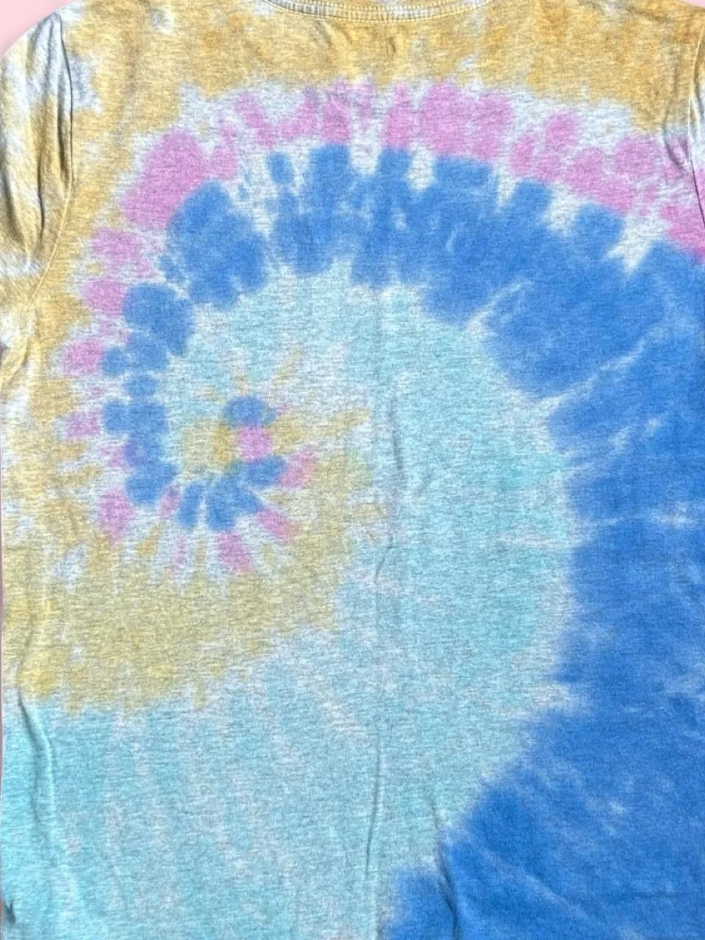 GAP Kids Tie-Dye Pocket Tee in Blue, Pink & Yellow